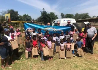 charity work at the african grand lodge