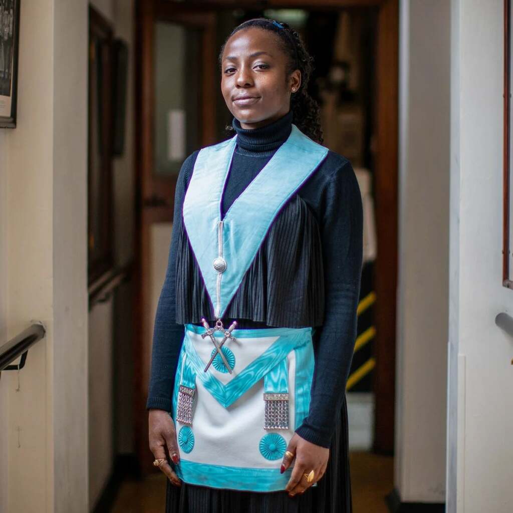 african grand lodge woman apprentice