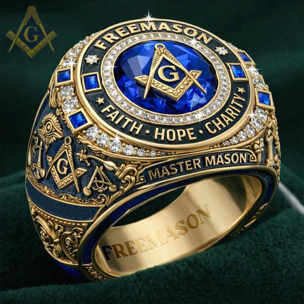 african grand lodge masonic ring